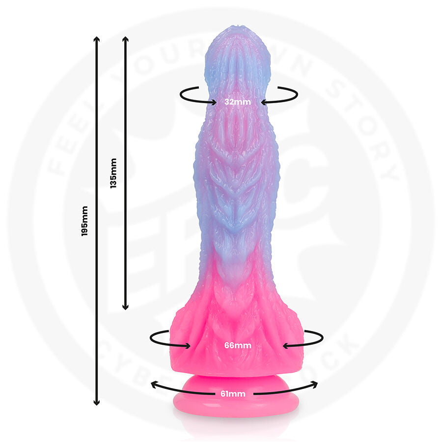 Gode Fantasy Selara Dawn Silicone Forme Enveloppante 195 mm - Epic Cybersilicock