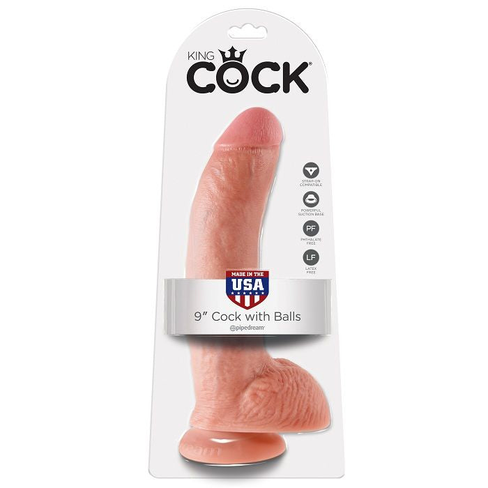 Gode réaliste King Cock — taille 9 cm