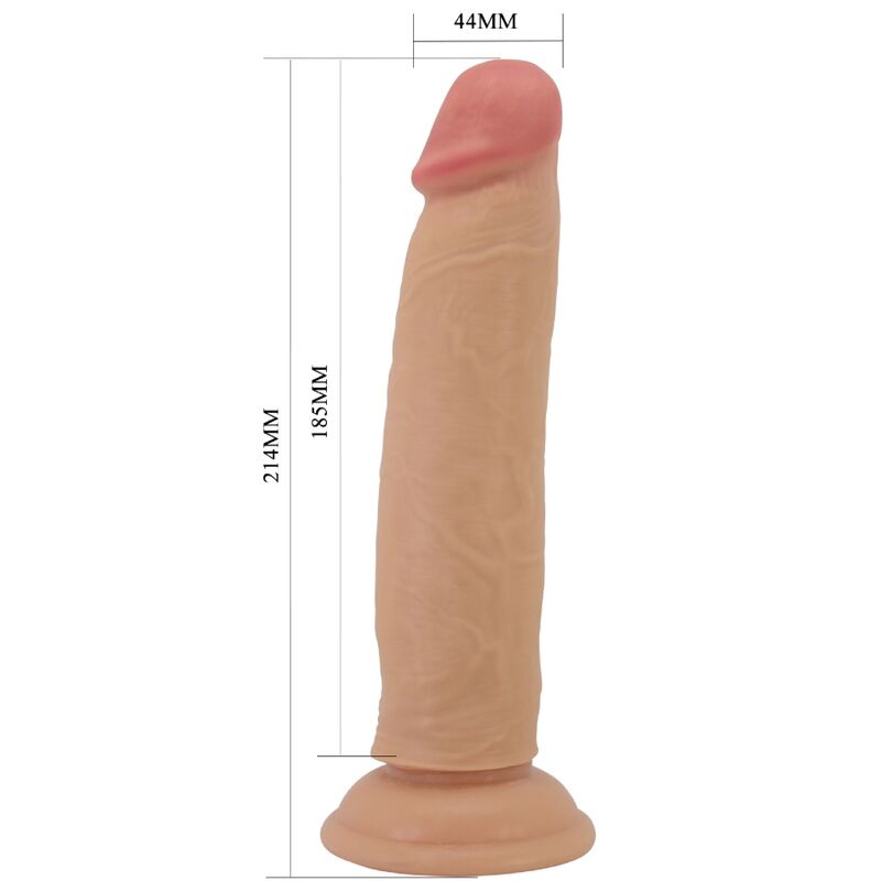 Gode Réaliste Keon 21 cm Peau Coulissante Ventouse - TPR - Pretty Love