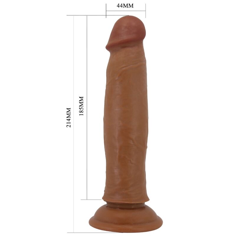 Gode Réaliste Keon 21 cm Peau Coulissante Ventouse - TPR - Pretty Love