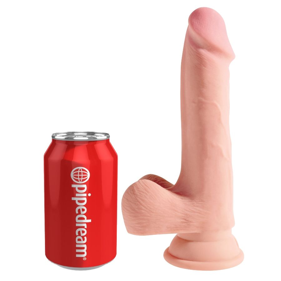 Gode Réaliste Triple Densité Ventouse - King Cock