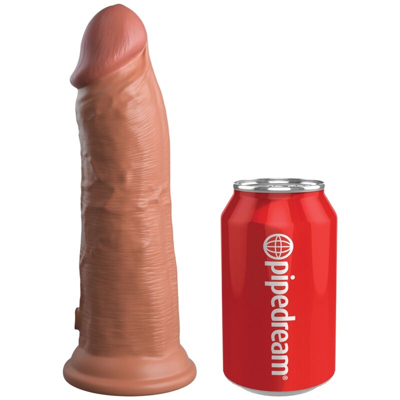 Gode Réaliste Ventouse Elite Silicone Dual Density - King Cock