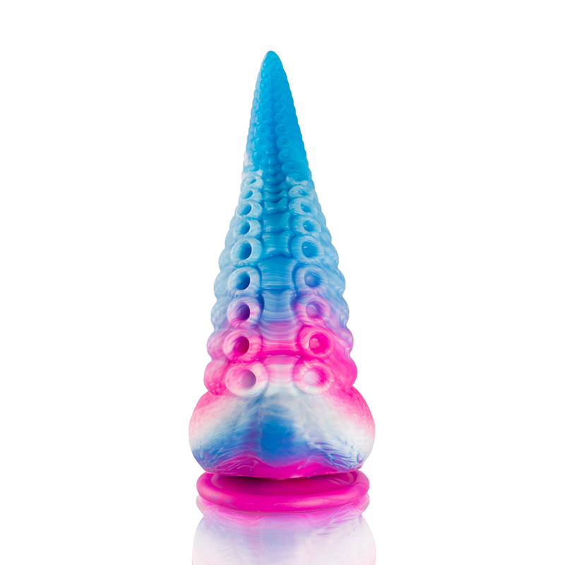 Gode Tentacule Phorcys Silicone Multi-Courbes Progressif - Epic Cybersilicock
