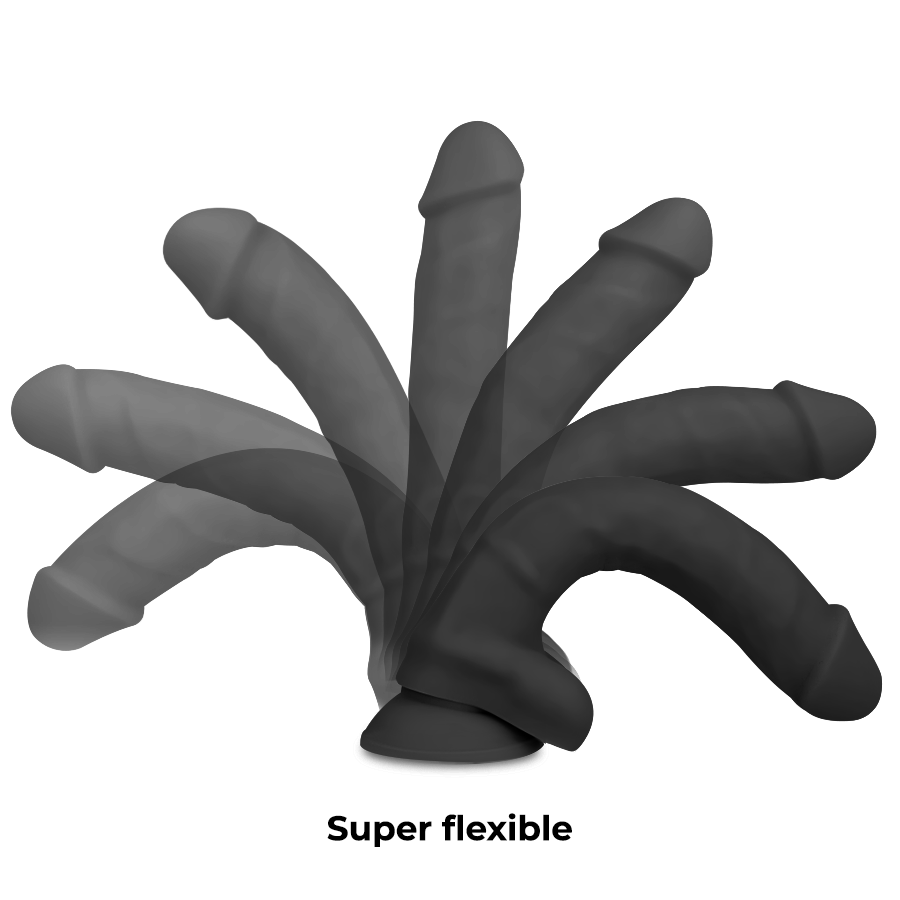 Gode Ventouse Réaliste Silicone Double Densité Articulable - Cock Miller