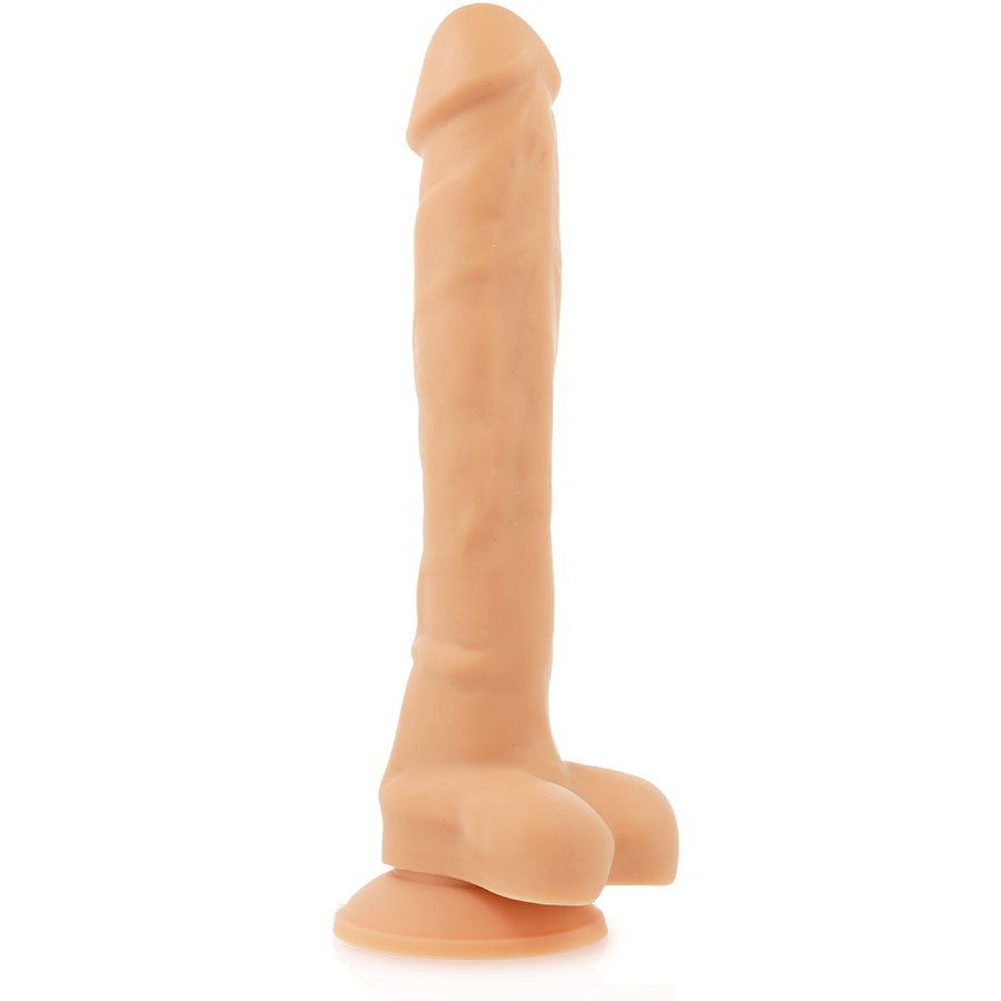 Gode Ventouse Réaliste Silicone Double Densité Articulable - Cock Miller