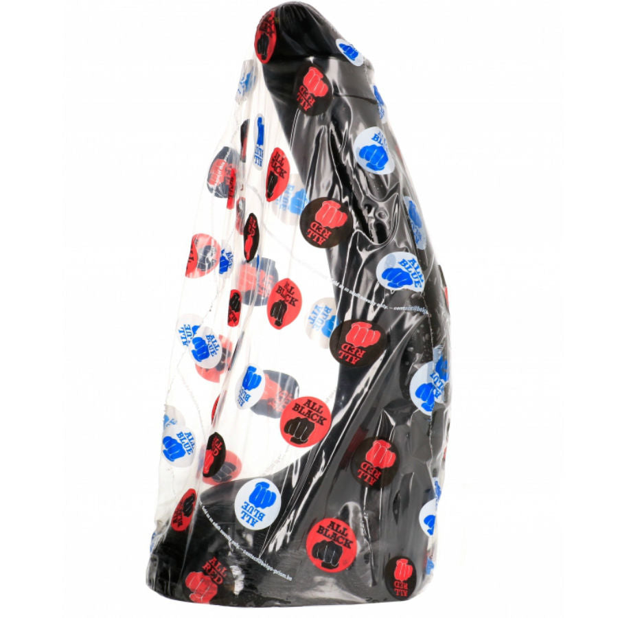 Gode XXL Fisting 29 cm Silicone Souple Texturé - All Black