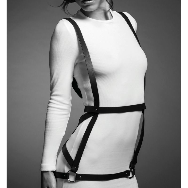 Harnais Body Maze Forme Robe Bondage Réglable Vegan - Bijoux Indiscrets
