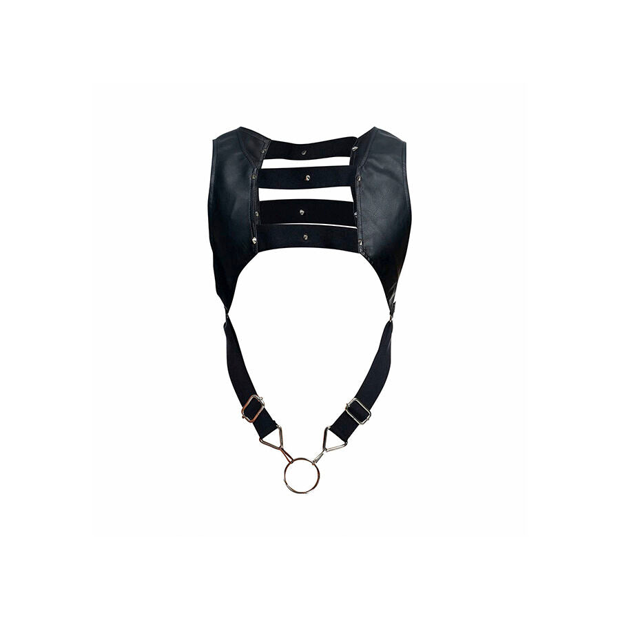 Harnais Bondage Dngeon Court Anneau Pénien Similicuir - Mob