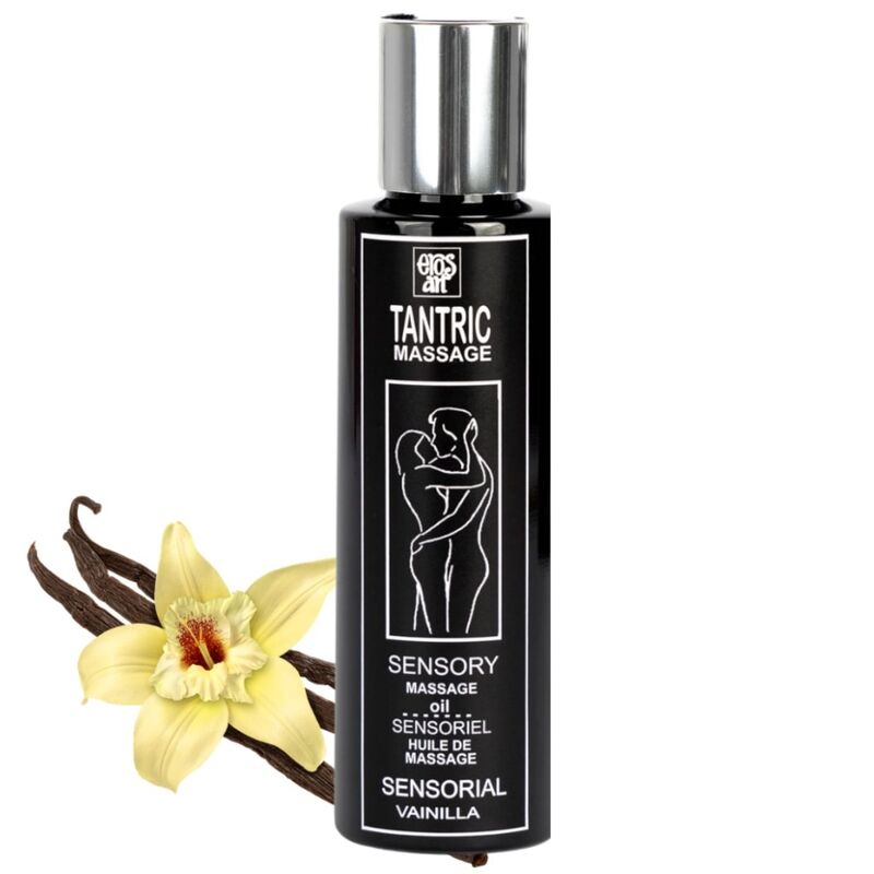 Huile de Massage Tantrique Vanille Aphrodisiaque - Naturelle - Eros-Art