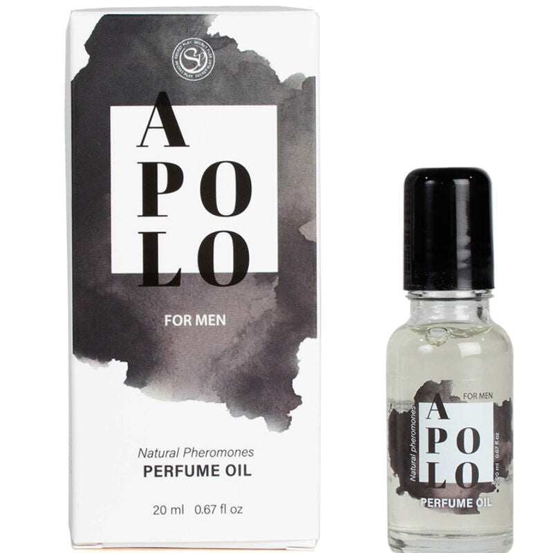 Huile Parfum Phéromones Apolo Notes Boisées Roll-on 20 ml - Secretplay