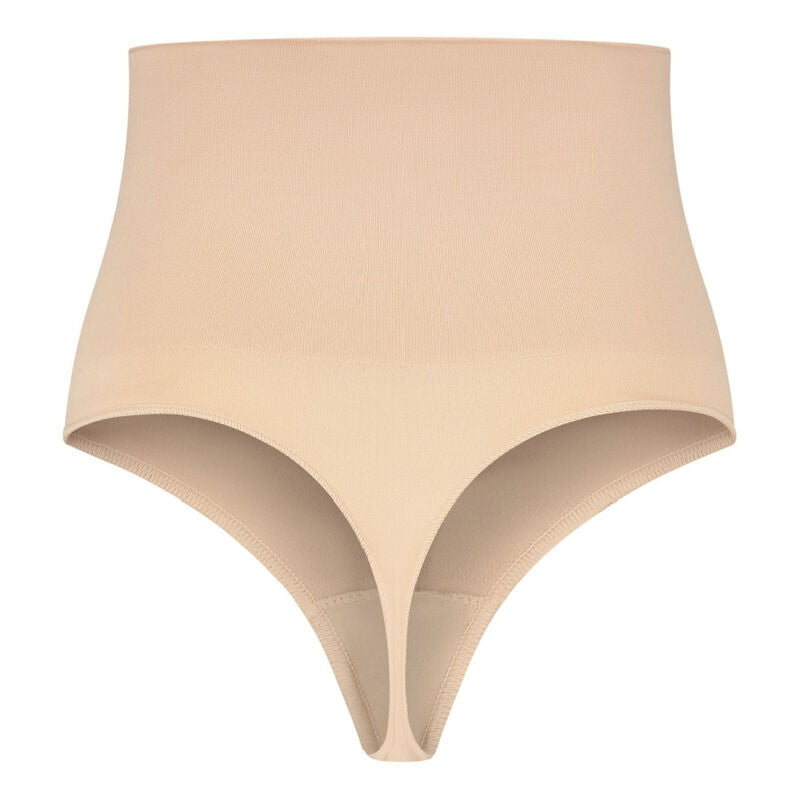 BYE-BRA - Nahtloser Shapewear-Tanga, Beige, Größe XXL