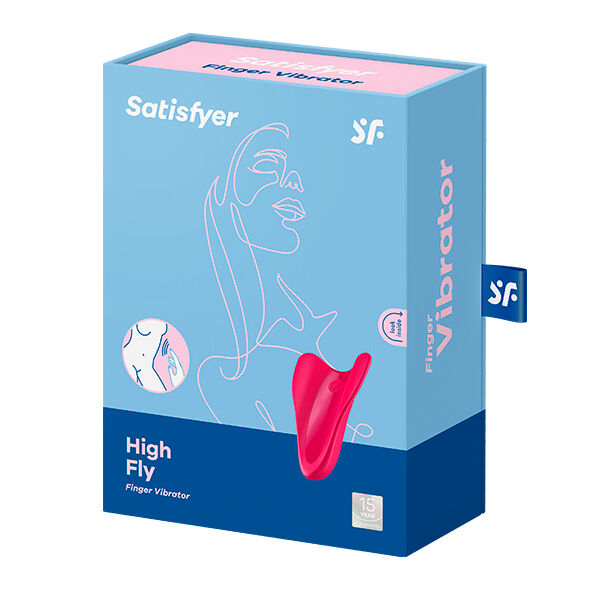 SATISFYER - HIGH FLY FUCHSIA FINGERVIBRATOR