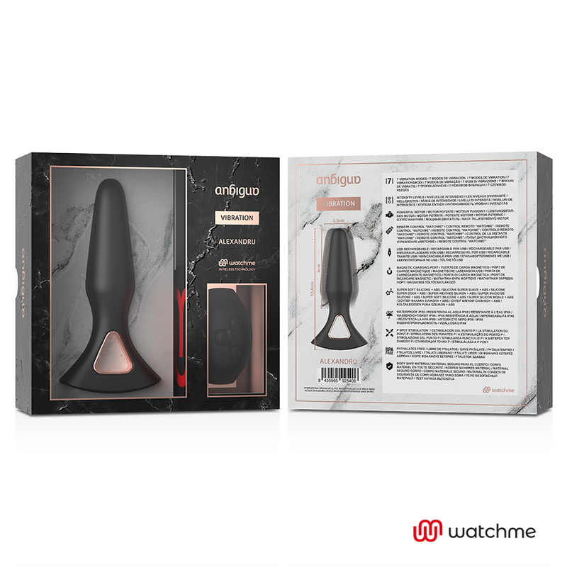 Watchme Vibrator Fernbedienung Analplug Alexandru