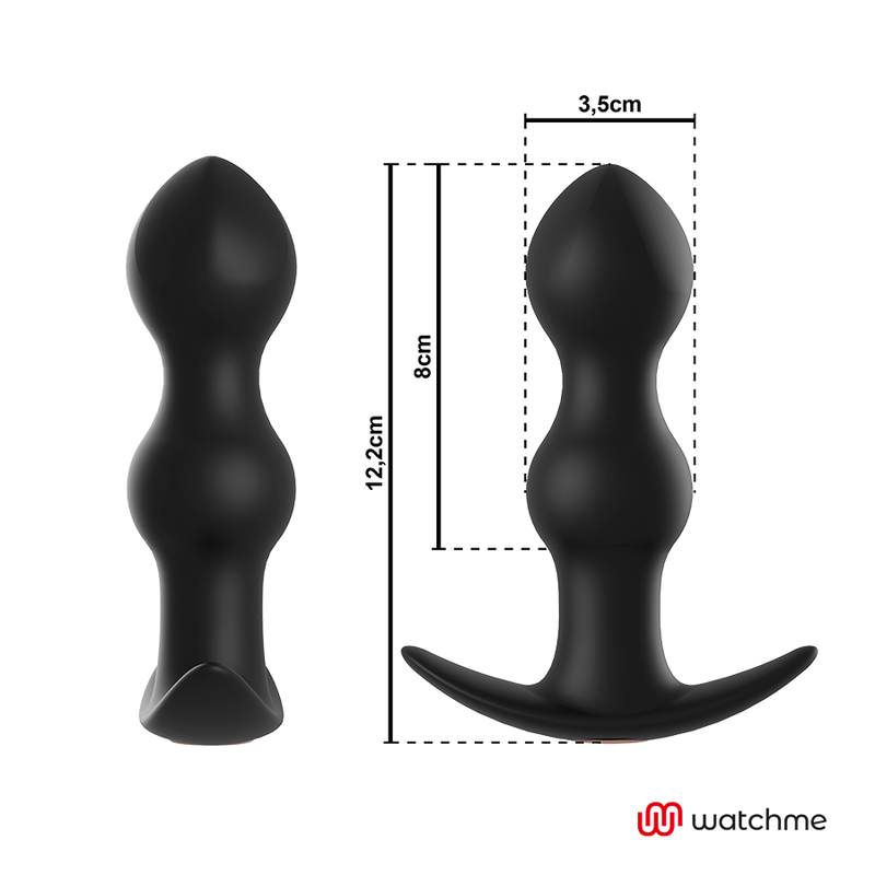 Watchme – Anal-Vibrator-Plug mit Fernbedienung Tiberio
