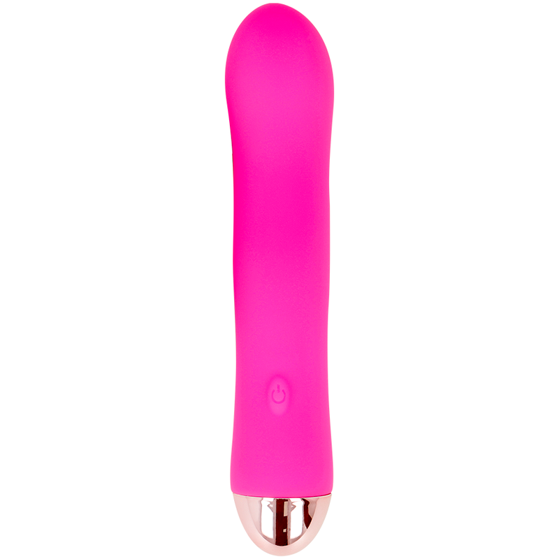 DOLCE VITA - WIEDERAUFLADBARER VIBRATOR, ZWEI ROSA LICHTER, 7 GESCHWINDIGKEITSSTUFEN