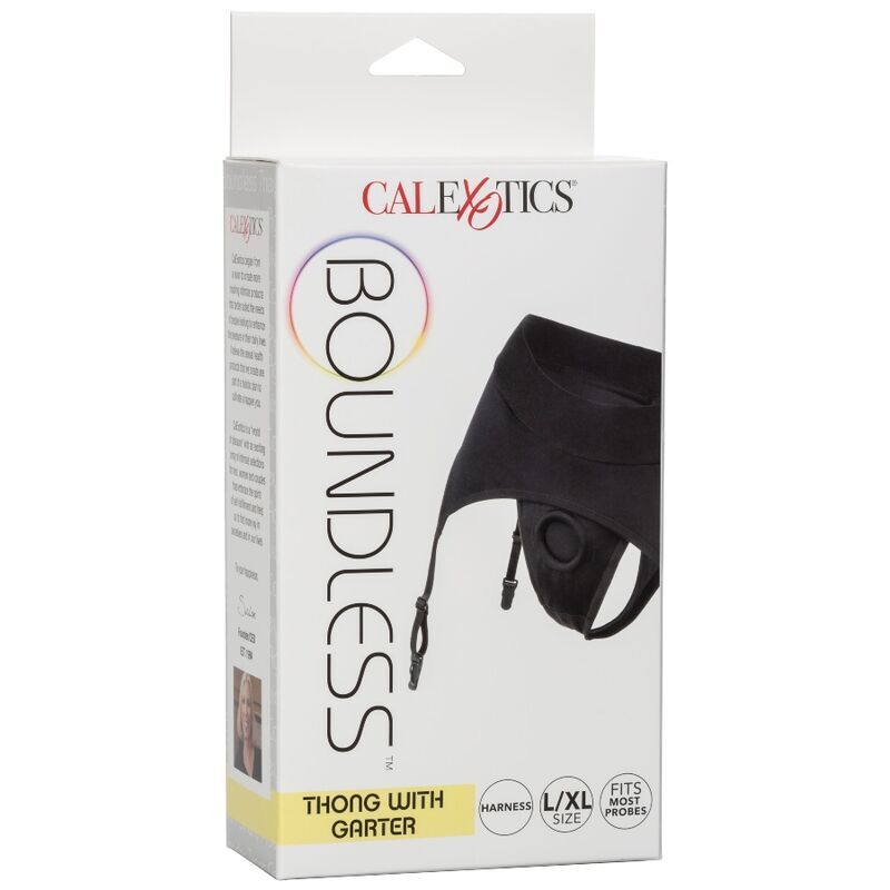 Boundless String mit Strumpfband l/xl