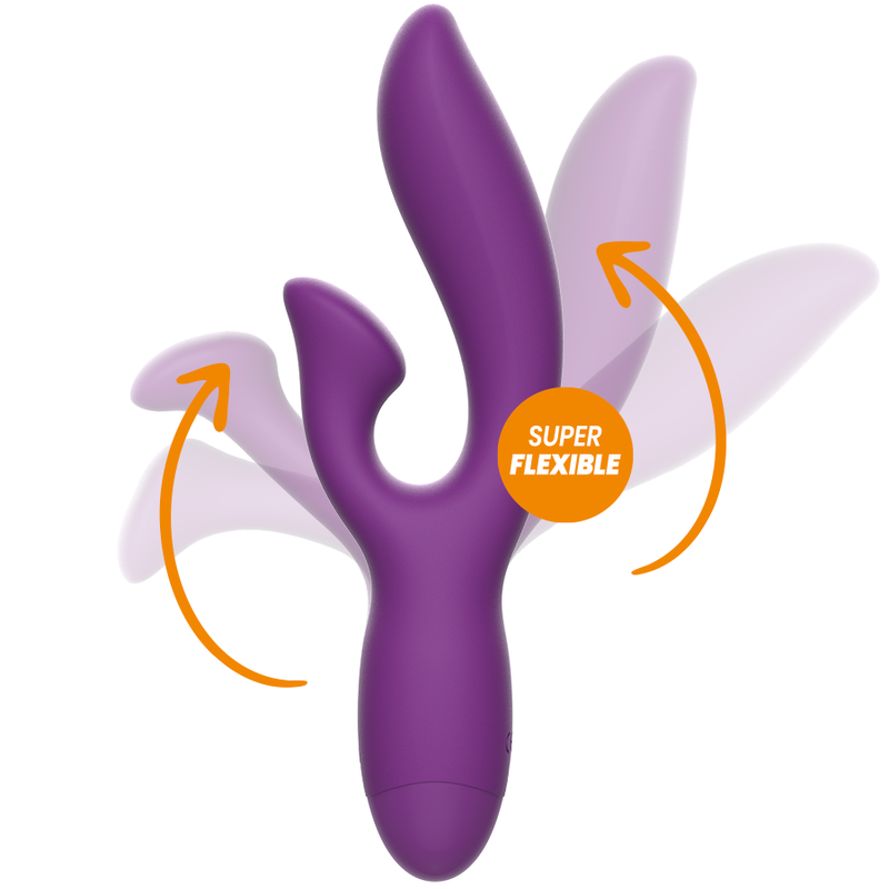 Rewofun Flexibler Rabbit-Vibrator