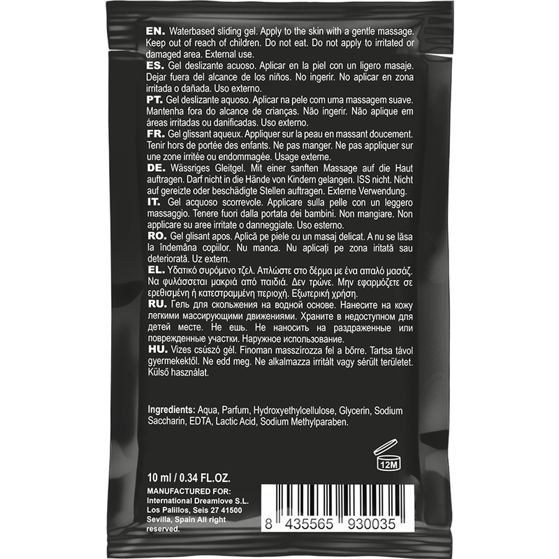 COQUETTE COSMETICS – KISSABLE GLEITMITTEL MIT ERDBEER-WASSERBASIS, 10-ML-BEUTEL