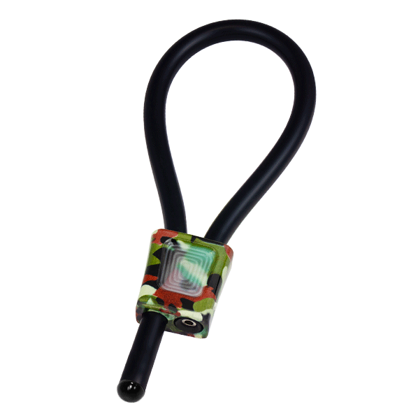 ELECTRASTIM - PRESTIGE VERSTELLBARE PENISRINGE ELECTRALOOPS CAMOUFLAGE