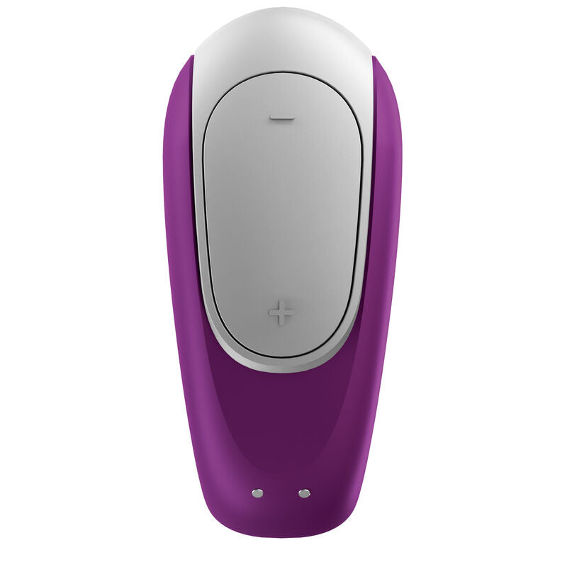 SATISFYER - DOPPELTER VIBRATOR-PARTNER LILA