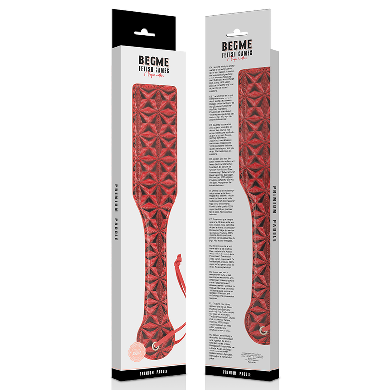 BEGME - VEGANE LEDERSCHAFE ROTE EDITION