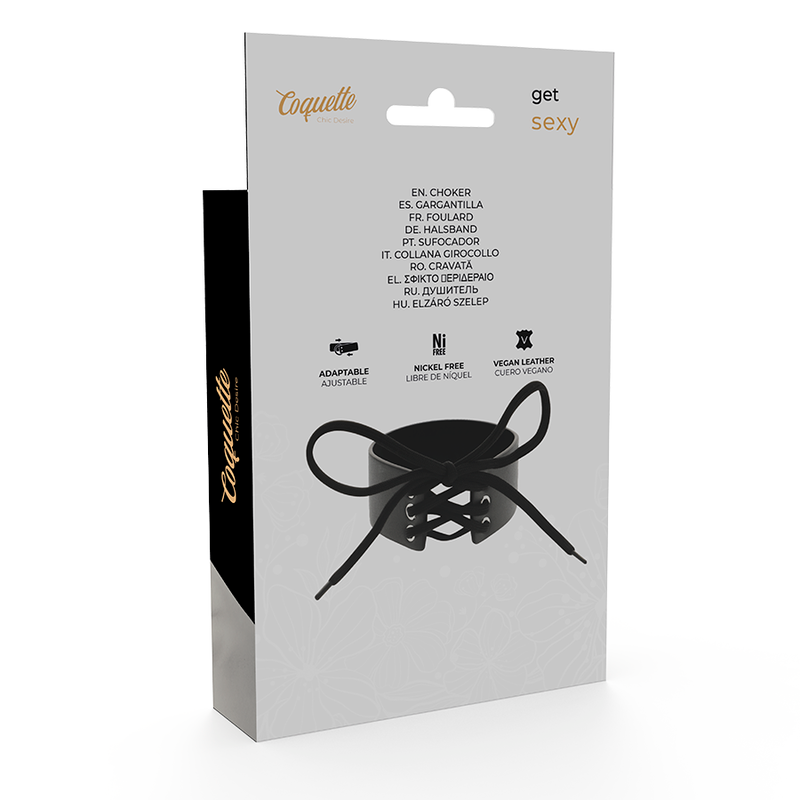 Halsband aus veganem Leder