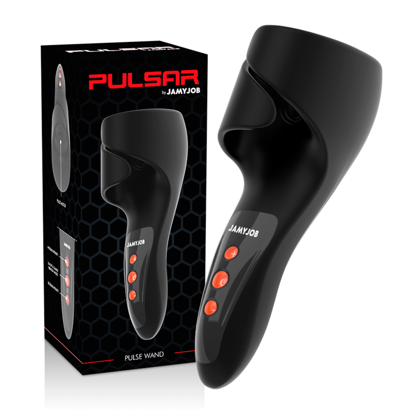 Jamyjob Pulsar Wand Vibrations- und Pulsationsmodi -