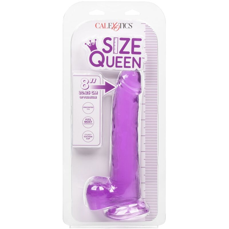 CALEXOTICS – DILDO IN QUEEN SIZE, LILA, 20,3 CM