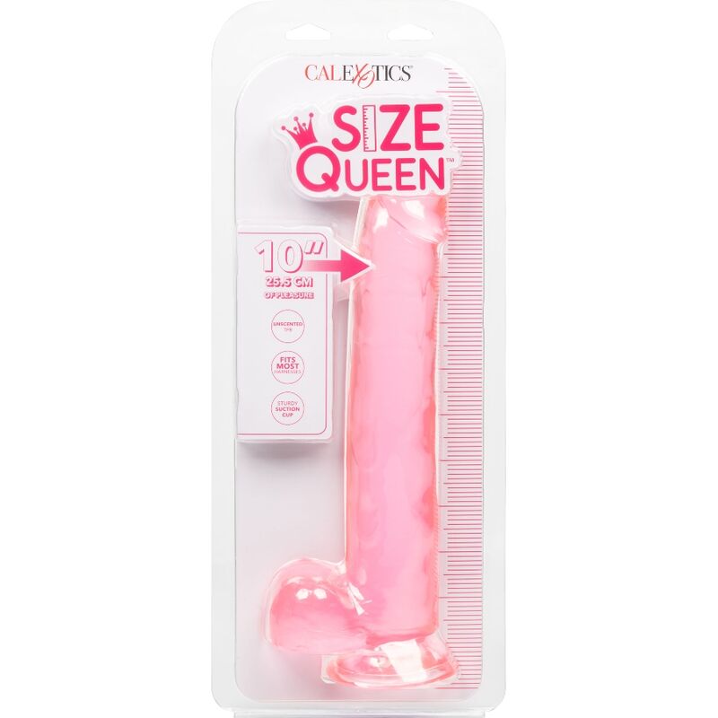 CALEXOTICS – ROSA DILDO IN QUEEN SIZE, 25,5 CM