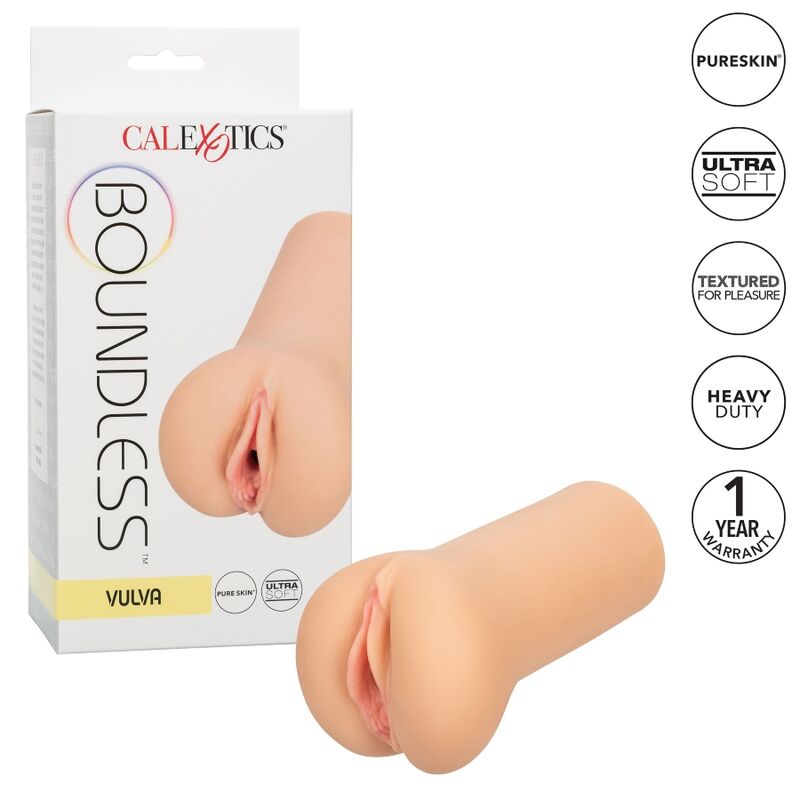 CALEXOTICS - BOUNDLOSER VULVA-STROKER - HELLHAUT