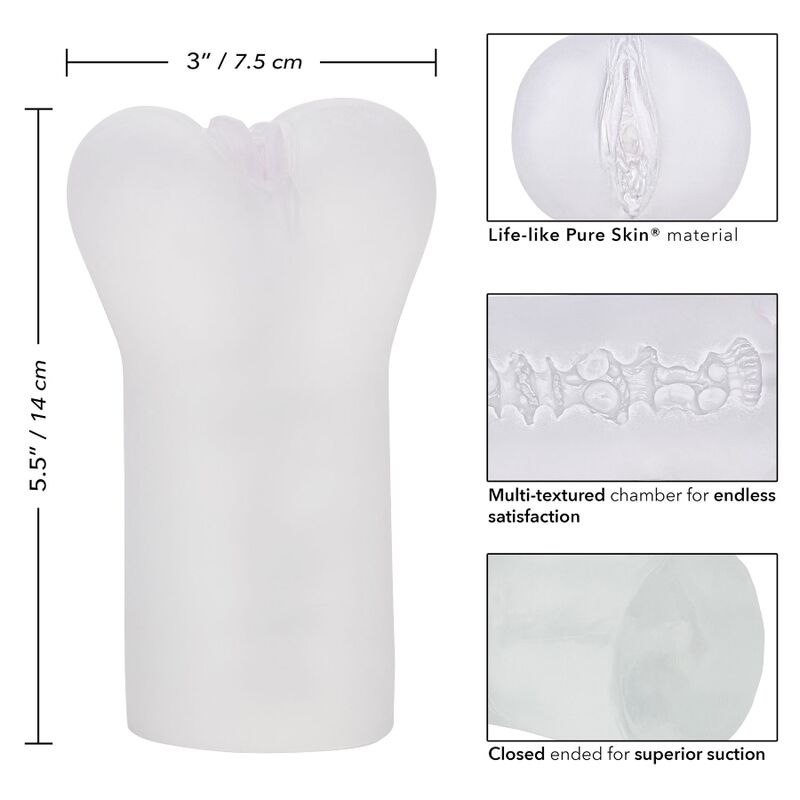 CALEXOTICS - BOUNDLOSER VULVA-STROKER - TRANSPARENT