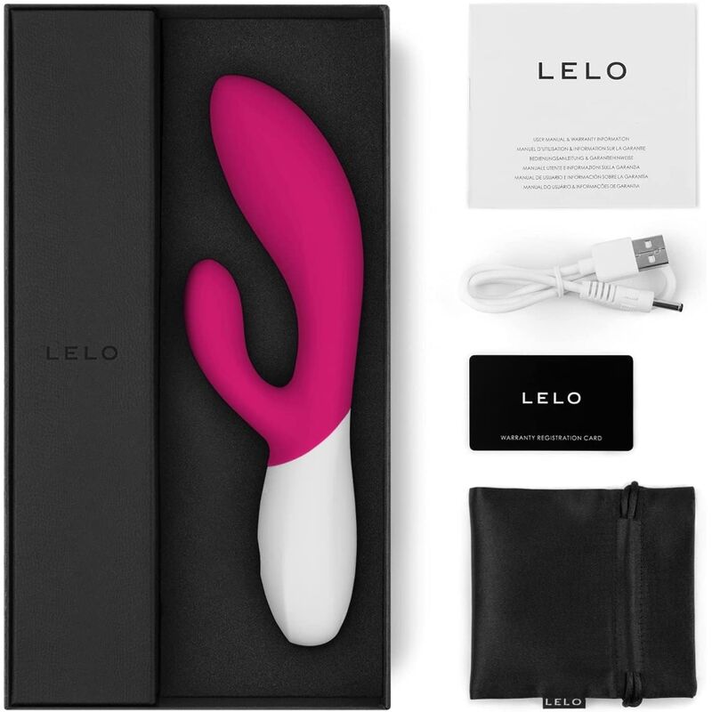 LELO - INA WAVE 2 VBRADOR LUXE SPECIAL CHERRY MOVEMENT