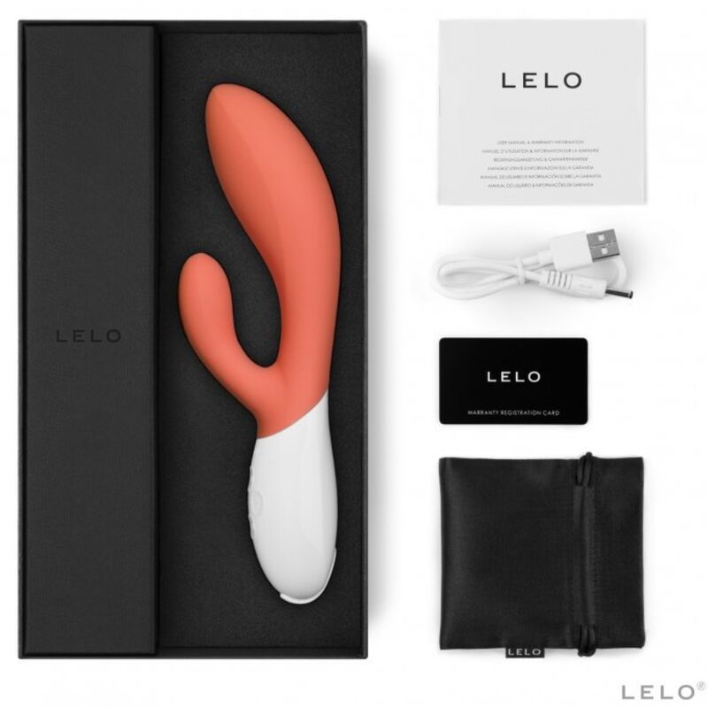 Ina 3 Luxus-Korallen-Rabbit-Vibrator