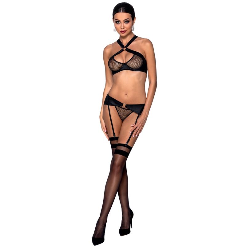 PASSION - AMANDA UMWELTFREUNDLICHES LEDER-SET S/M