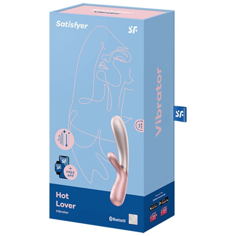 Hot Lover Vibrator Rosa &amp; Beige