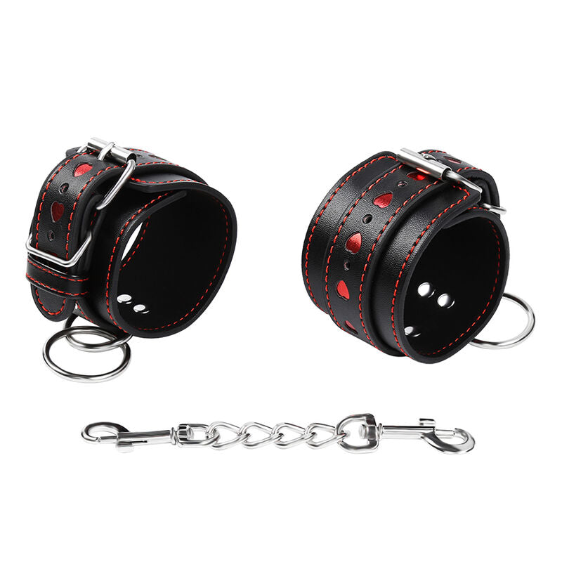 OHMAMA-FETISCH - HANDSCHELLEN MIT HERZVERSTECKEN