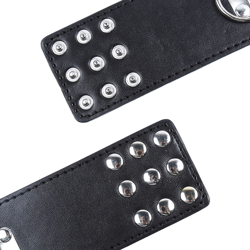 Handgelenkfesseln mit Metalldruckknopfverschluss