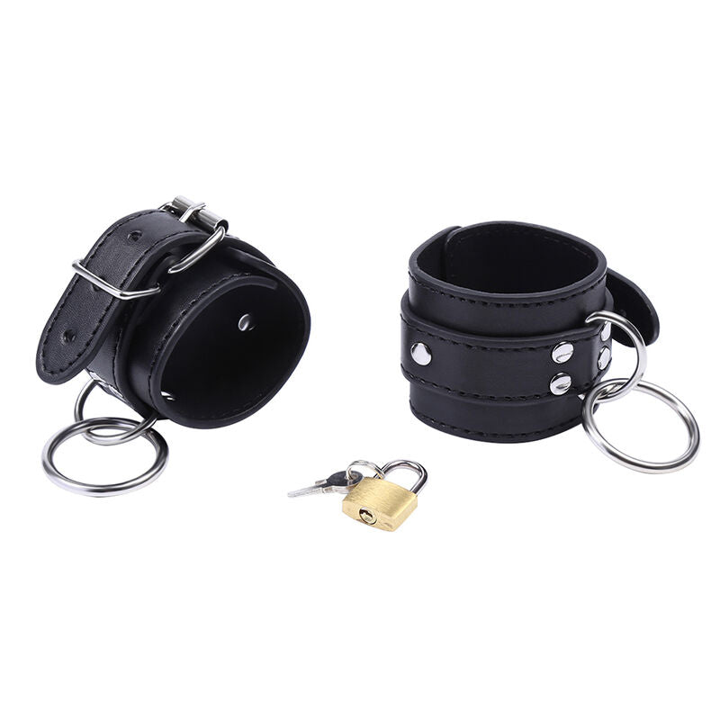 OHMAMA-FETISCH - HANDGELENKFESSELN MIT O-RING-VERSCHLUSS