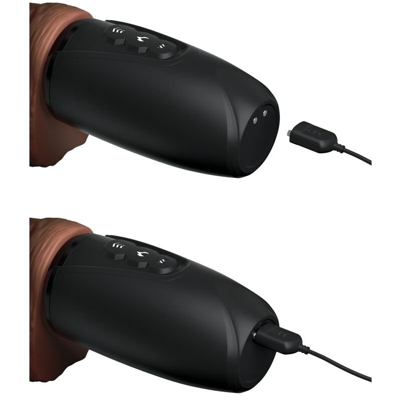 Plus dreifacher Bedrohungsbrauner Hautton