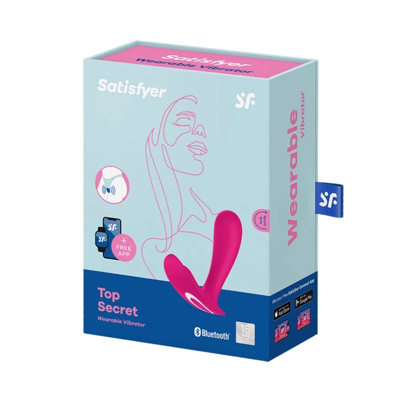Streng geheimer rosa Vibrator