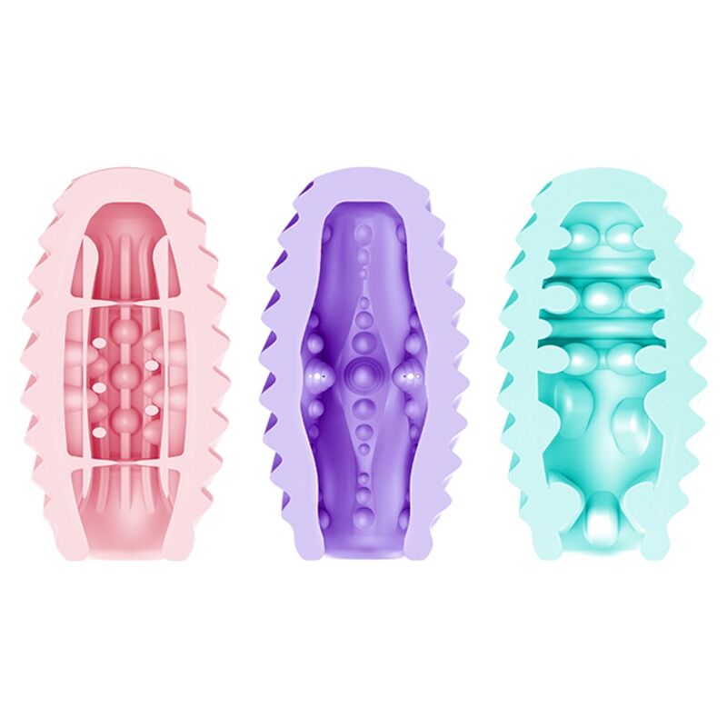 Doppelseitiges Masturbator-Ei 15 Einheiten