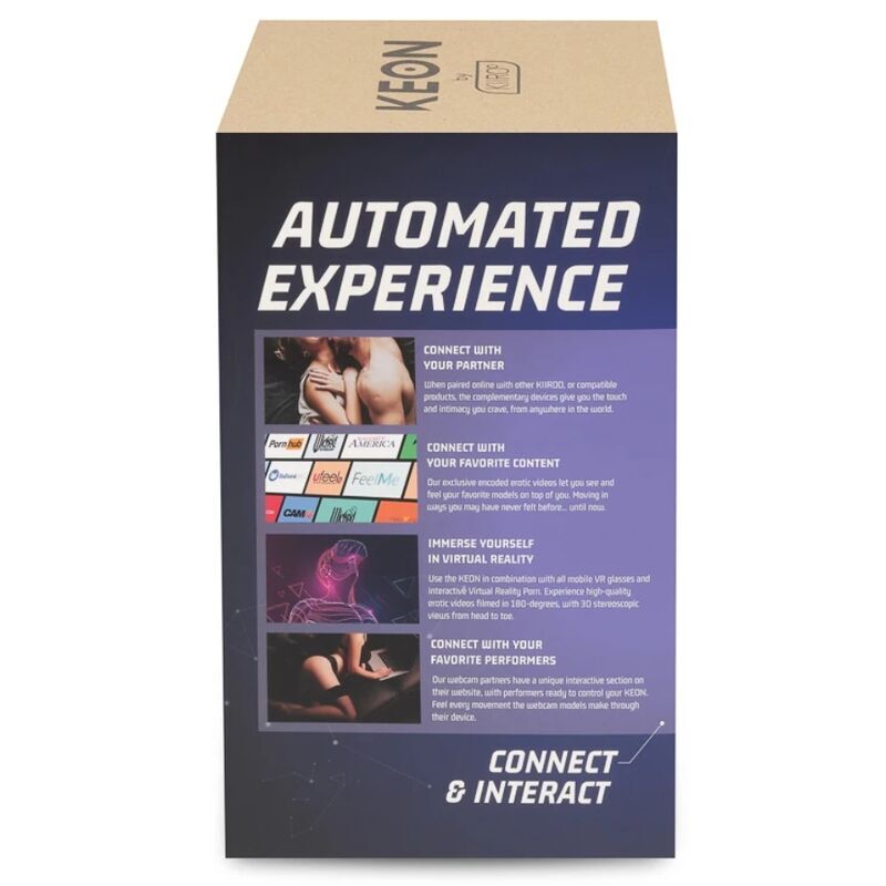 KIIROO - KEON + FEEL NICOLETTE SHEASTROKER + HOCHWERTIGES AQUA-GLÄTTER 50 ML