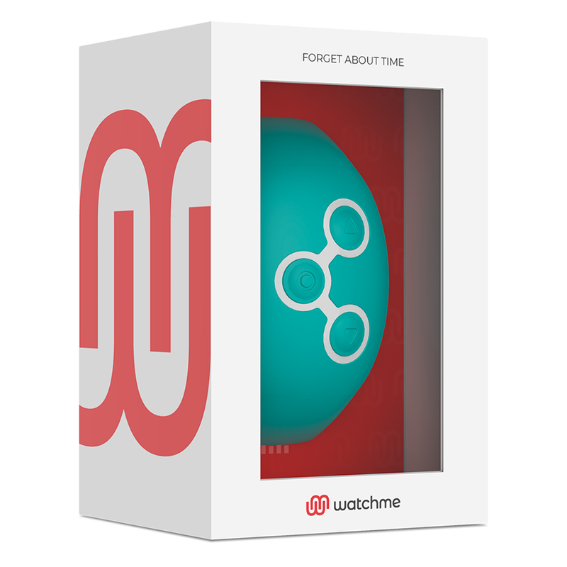 WATCHME – BLAUBAU-KABELLOSE TECHNOLOGIE-UHR IN BLAU-GRÜN