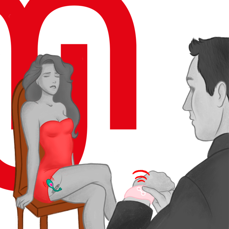 Zartrosa Uhr mit kabelloser Technologie