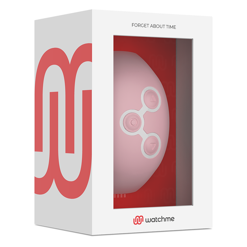WATCHME - Kabellose Uhr in Zartrosa