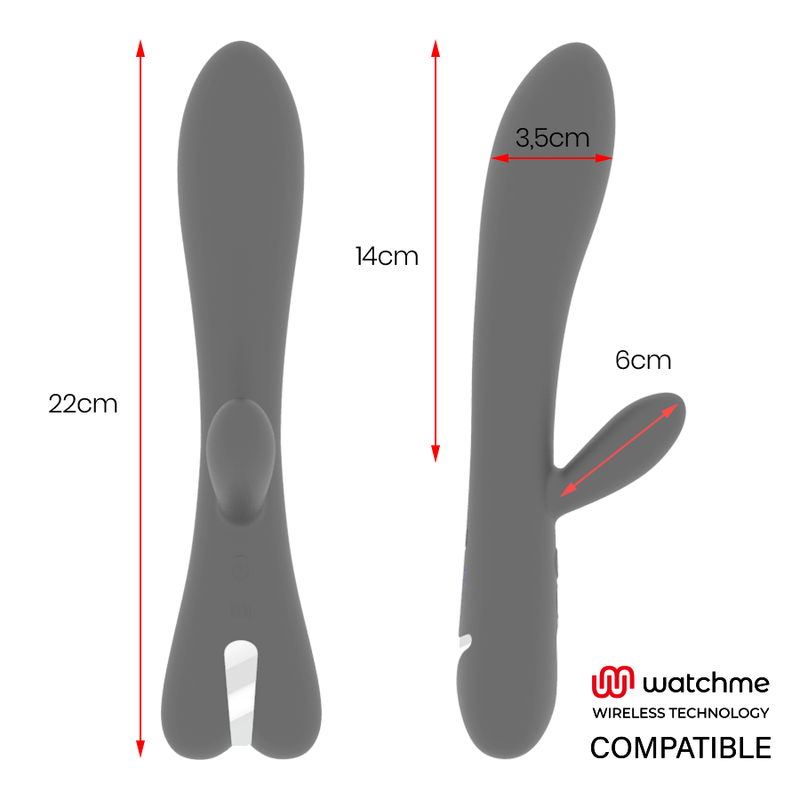 BRILLY GLAM - ERIK VIBRATOR WATCHME DRAHTLOS KOMPATIBLE TECHNOLOGIE