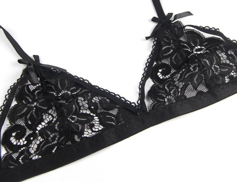SUBBLIME – DREIFACHES SET: BH + STRUMPFHALTER + STRING L/XL