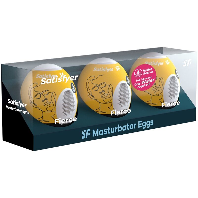 SATISFYER - 3 HEFTIGE MASTURBIERENDE EIER