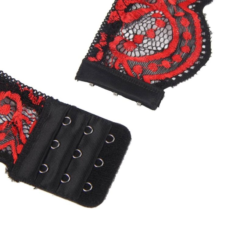 SUBBLIME - ZWEITEILIGES SPITZEN-TOP- UND HÖSCHEN-SET S/M