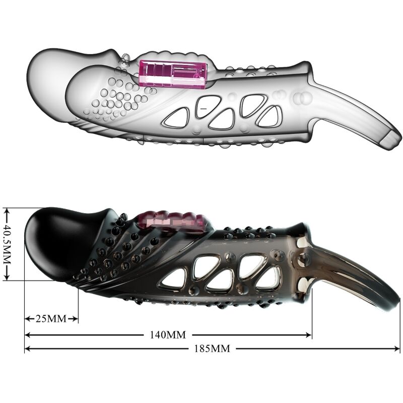 Cecelia Schwarze Penishülle